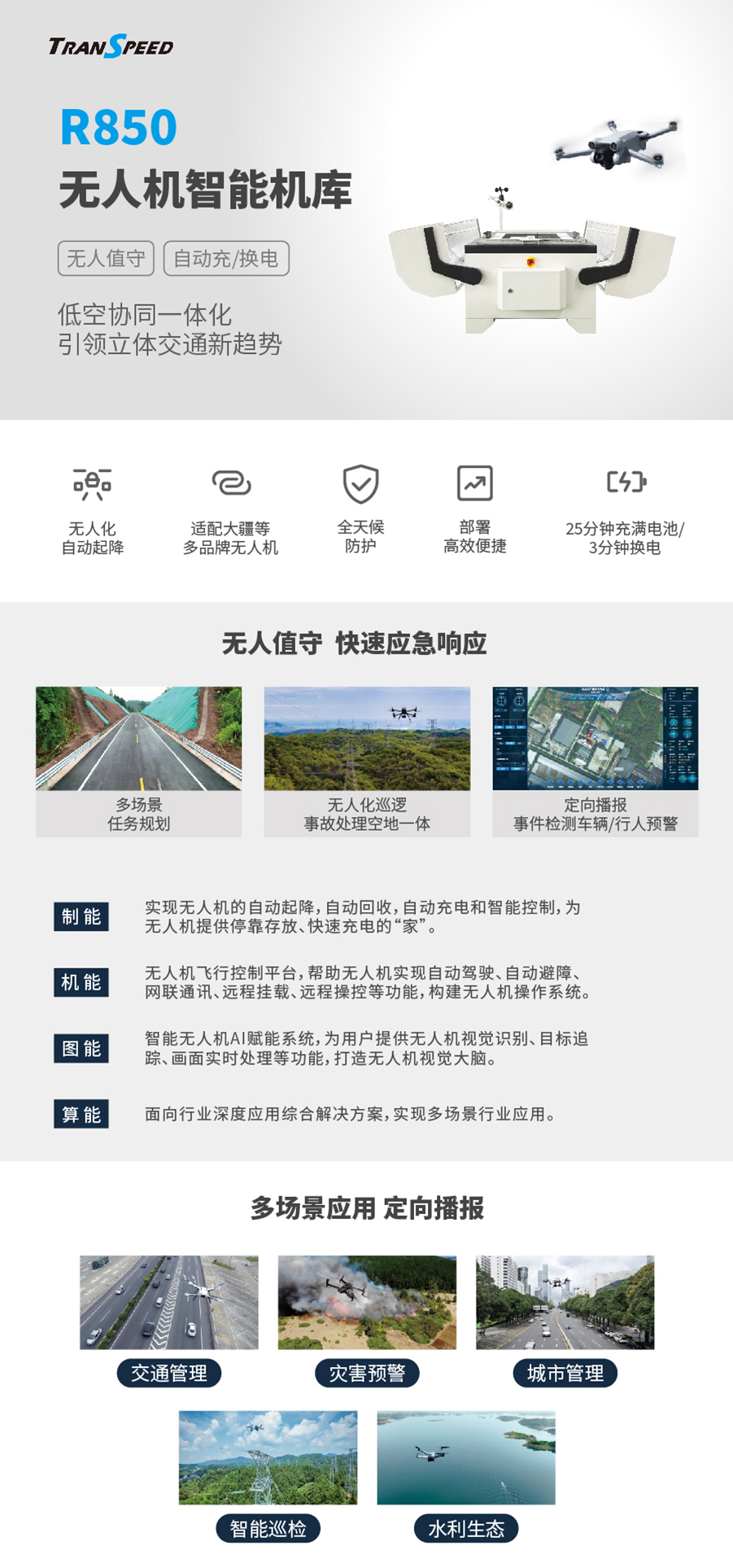 無人機智能機庫